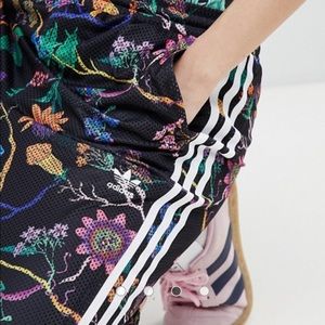 adidas Originals Floral Print Reversible Pants